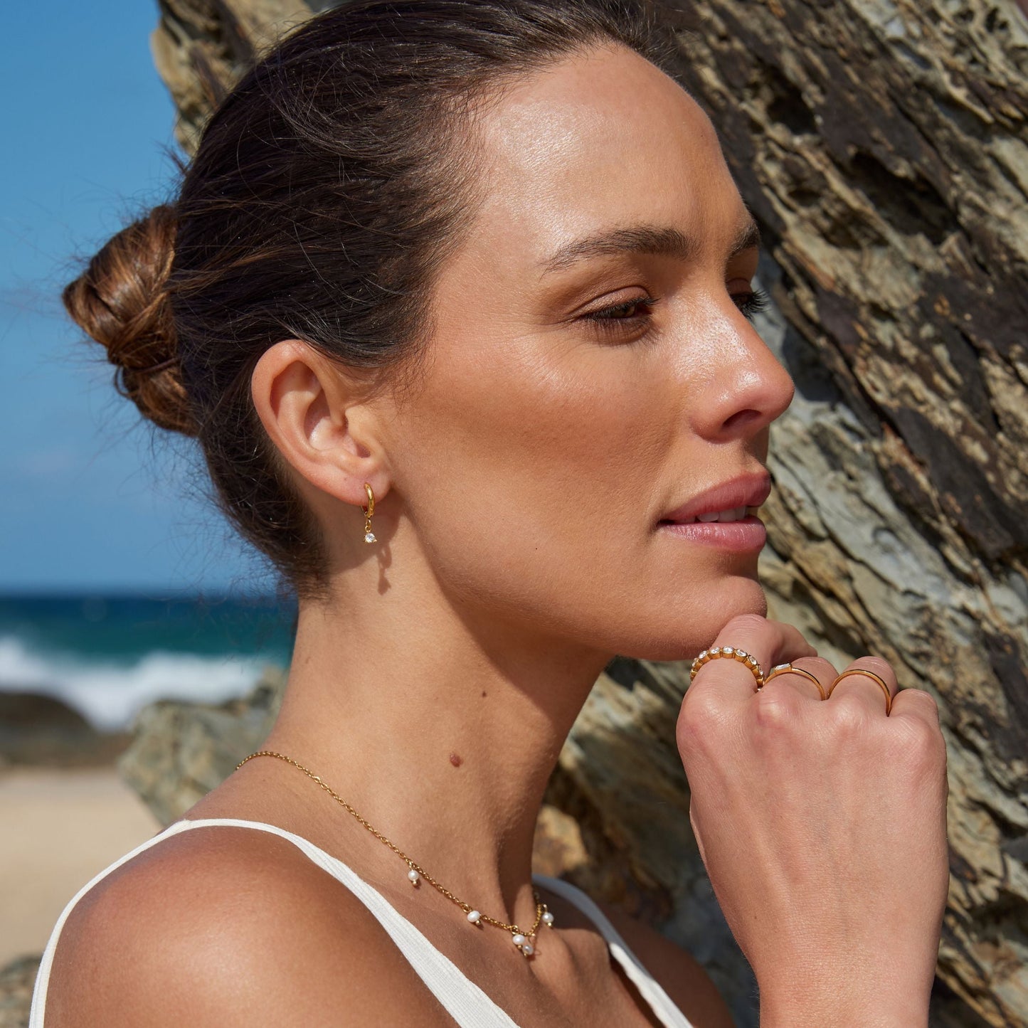 Sparkle Drop Earrings 