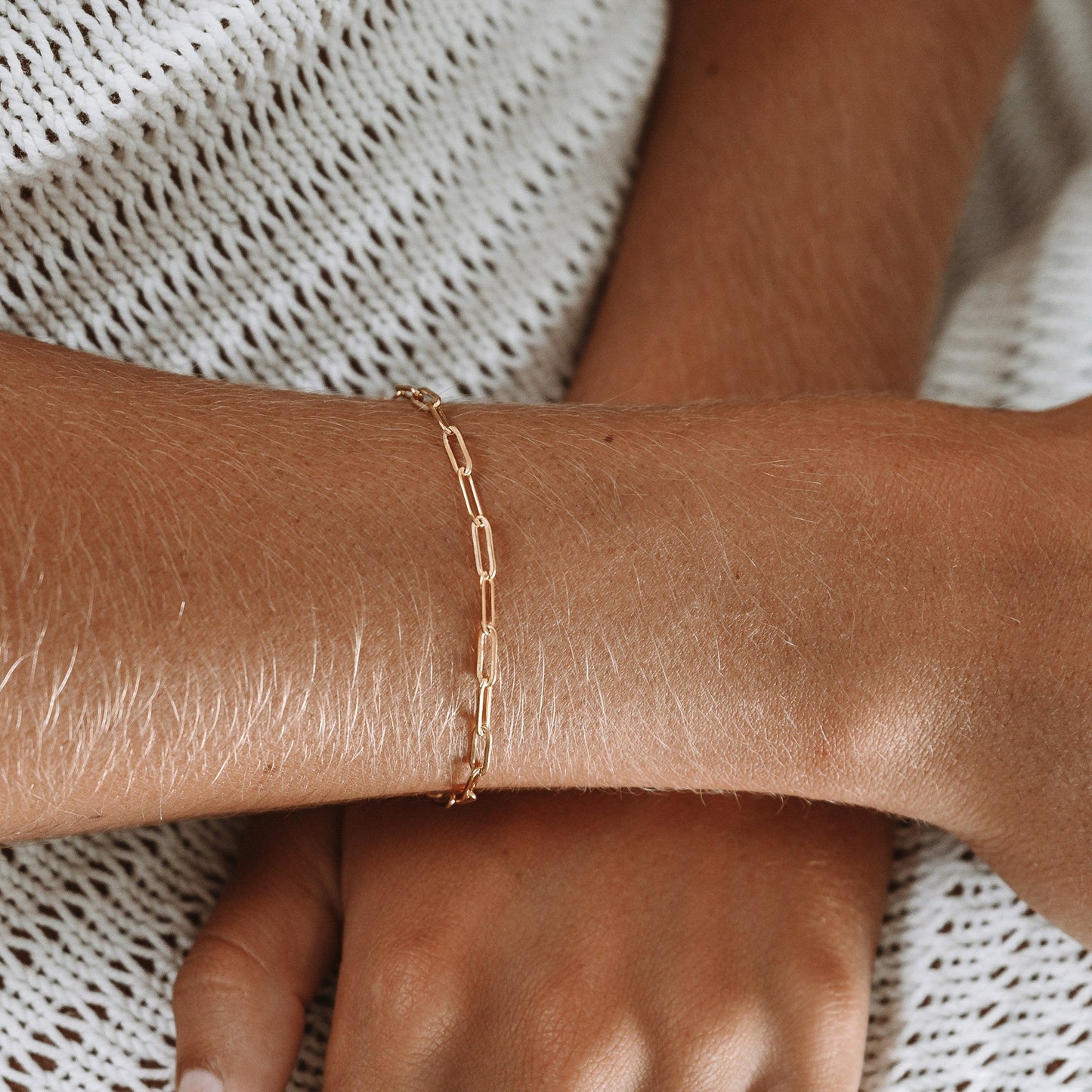 "Cozumel" Paperclip Bracelet 