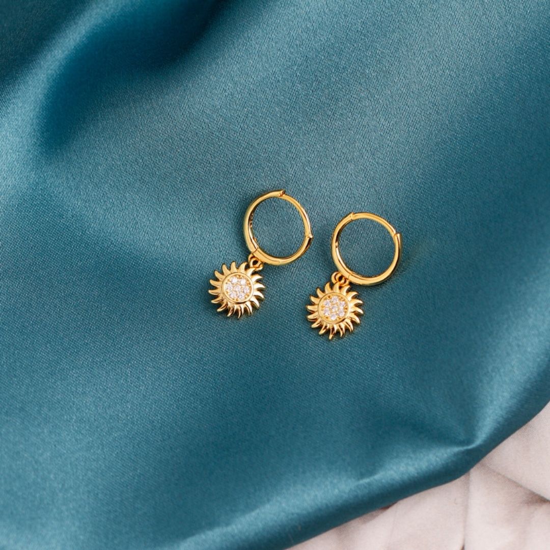 Helios Hoop Earrings 