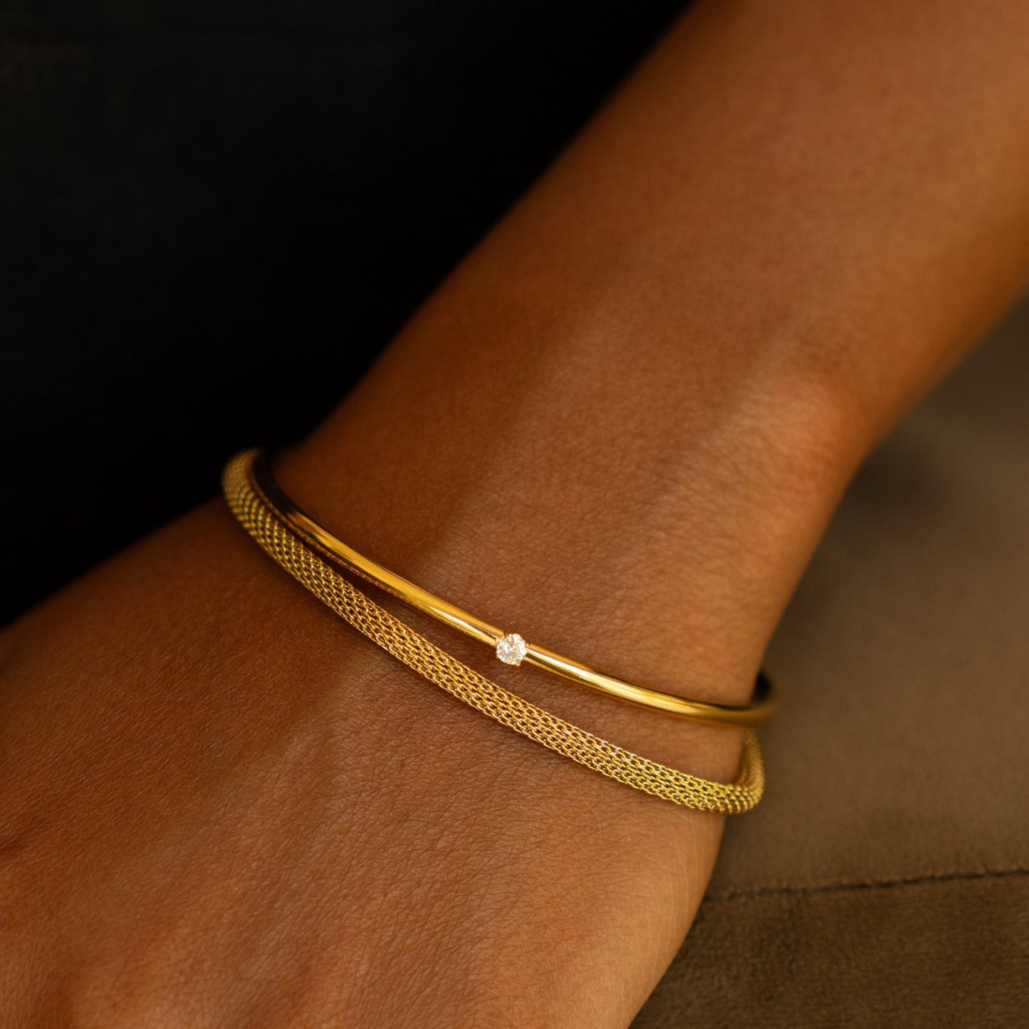 Thin Solar Cuff 