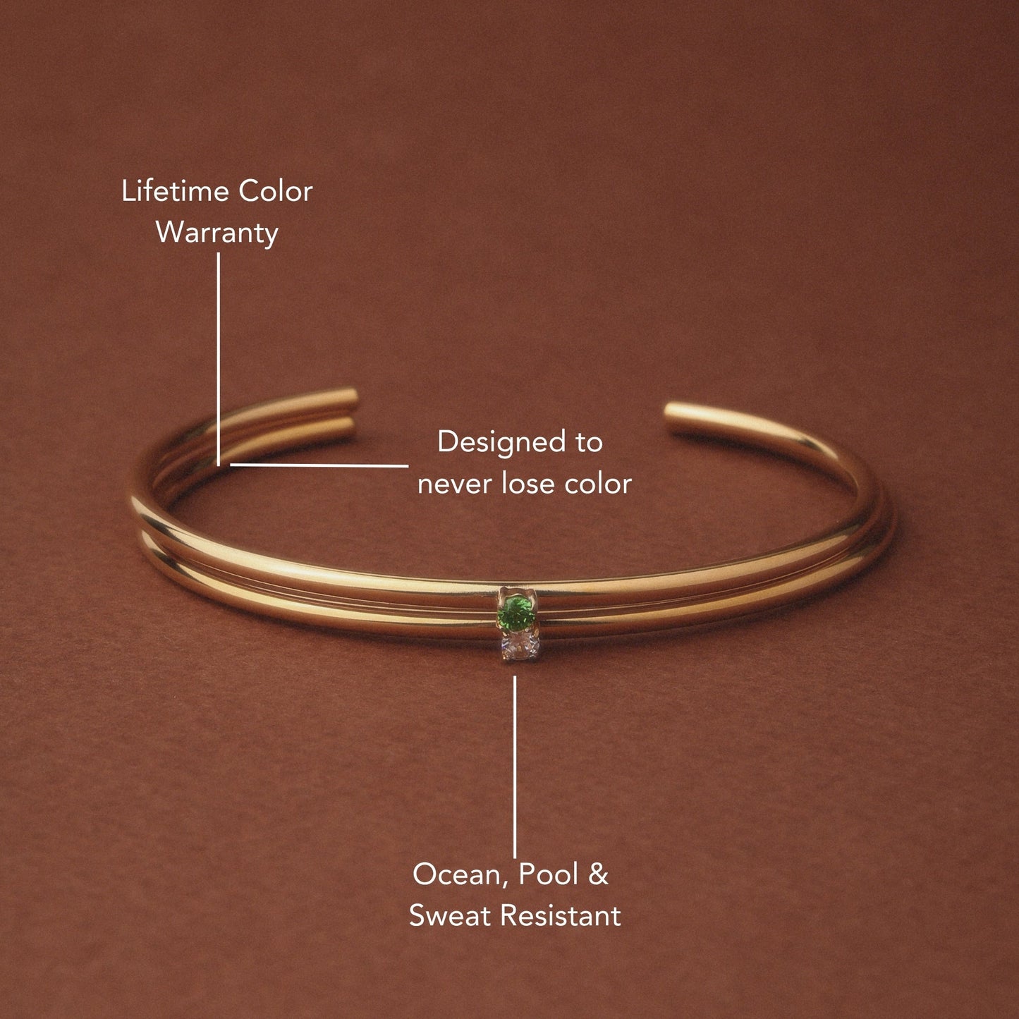 Thin Solar Cuff 