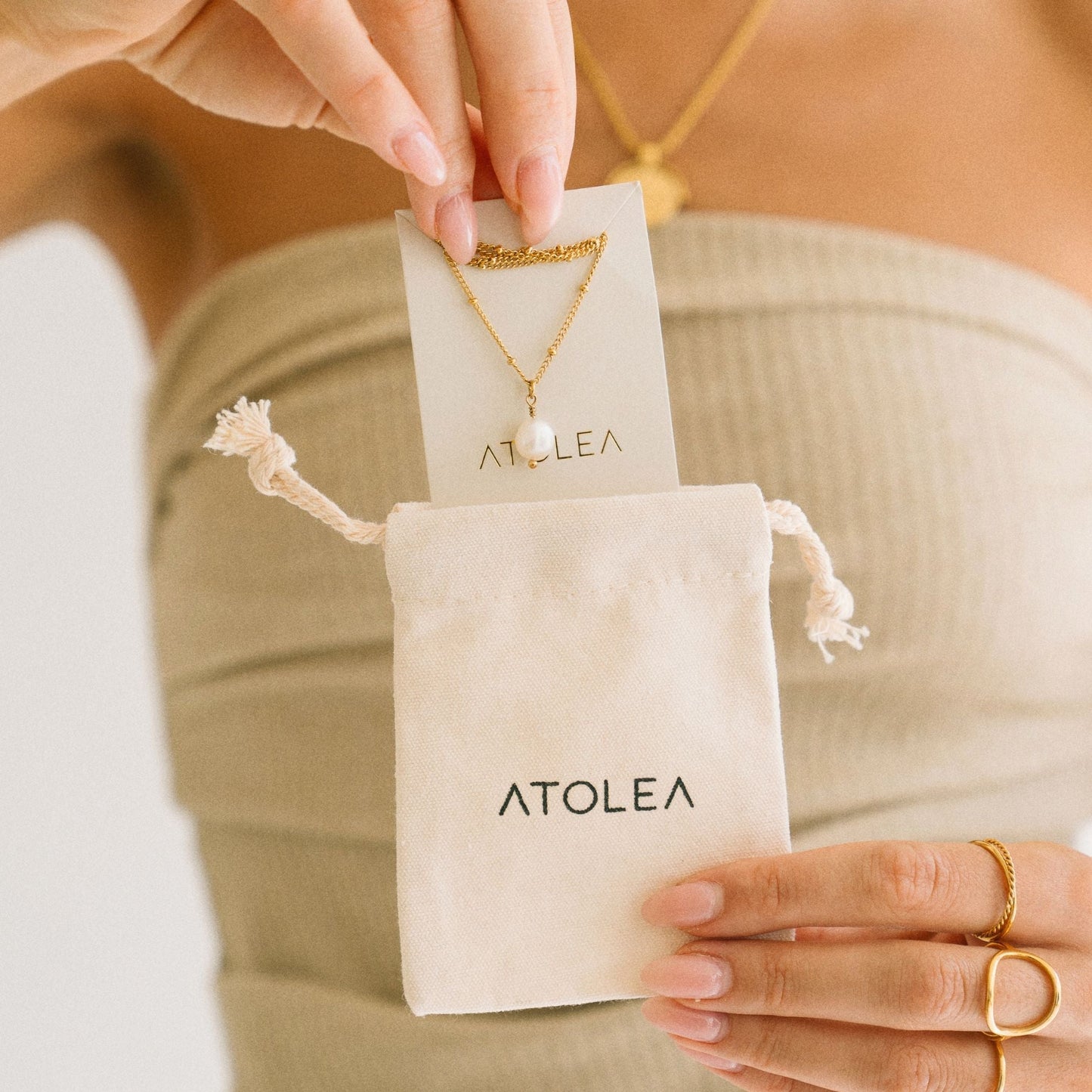 Baroque Pearl Pendant 