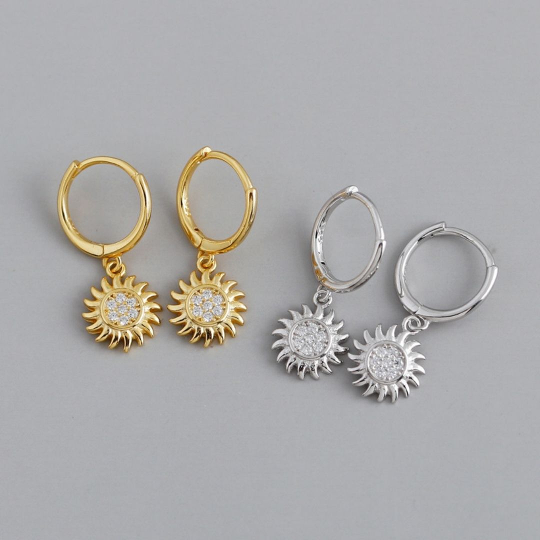 Helios Hoop Earrings 
